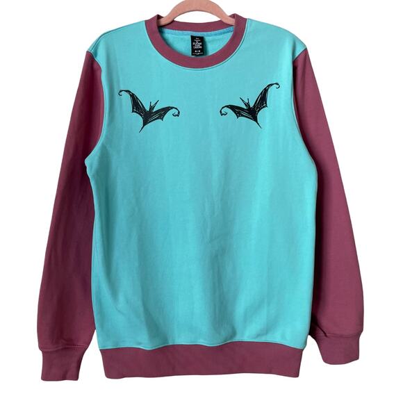 Disney Sweatshirt Womens Medium The Nightmare Before Christmas Sally Halloween - Picture 1 of 11